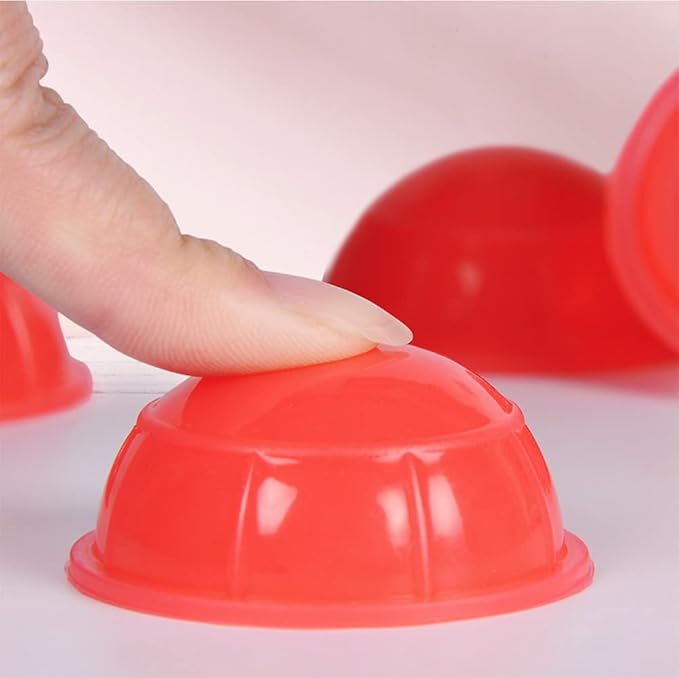 12 Piece Cupping Set Vacuum Cupping Therapy Set Stronger Suction for Myofascial Massage, Muscle, Nerve, Joint Pain Relief Facial Body Massage, Pain Relief, Muscle Relaxation Joint Pain(Red