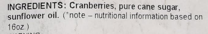 Gerbs Dried Cranberries 2 lbs. | Unsulfured, No Additives, Resealable Bag | Naturally Tart & Juicy | Top 14 Allergen-Free