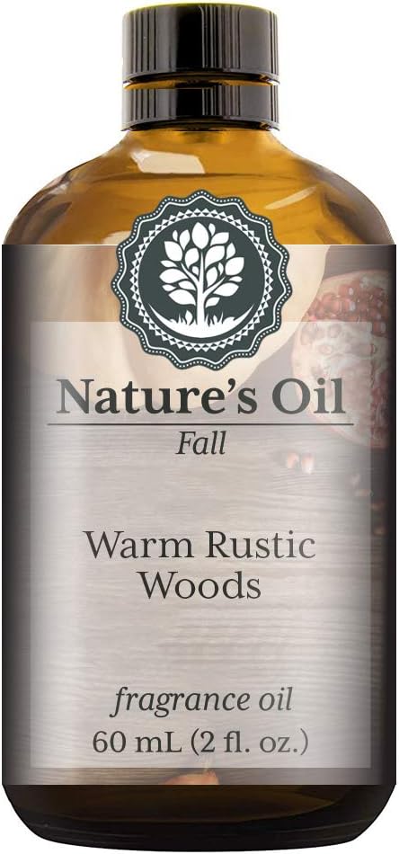 Warm Rustic Woods Fragrance Oil (60ml) for Diffusers, Soap Making, Candles, Lotion, Home Scents, Linen Spray, Bath Bombs, Slime