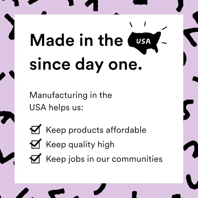 Boie USA Flat Body Scrubber - Hygienic, Exfoliating Loofah Alternative - Feels Like Silicone Scrubber Gentle on Sensitive Skin, Hypoallergenic, BPA- & Latex-Free, Made in The USA (Thistle)