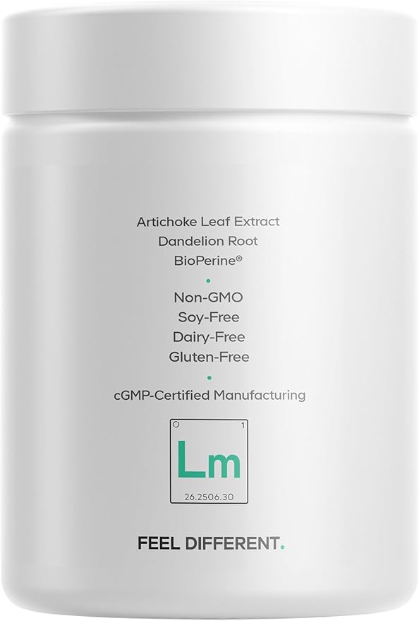 Codeage Liposomal Milk Thistle+ Supplement - Silymarin from Silybum Marianum, NAC, Artichoke Leaf, Dandelion Root, Alpha Lipoic Acid, BioPerine, Liposomal Delivery - Non-GMO - 60 Capsules