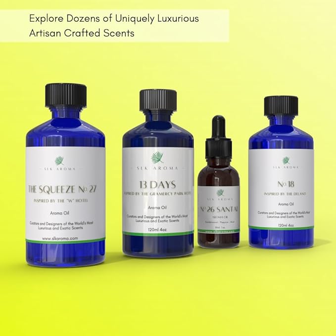 Fraser FIR Aroma Oil for Diffusers - The Fresh Smell of Christmas Trees and The Holidays - Niche Blend of Siberian Fir, Himalayan Cedar, Essential Oils - Great for Plastic Trees (120 ml)