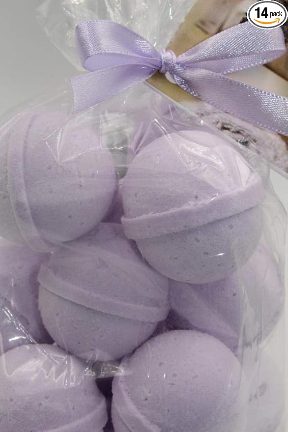 Spa Pure Be Enchanted Bath Bombs: Made with Shea Butter - Ultra Moisturizing and Best for All Skin Types - Each 1 oz - (14 Count in Pack 1)