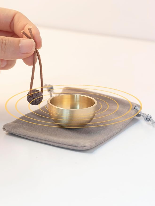 Singing Bowls Set, Singing Bowls, Meditation Sound Bowl Handcrafted, For Yoga, Meditation, Mindfulness, Healing & Chakra balancing