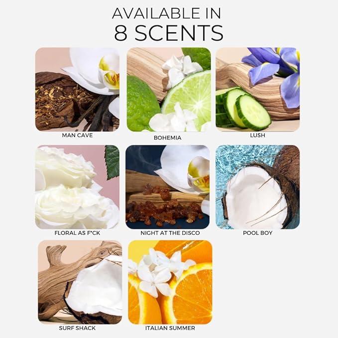 Bright Spot Night at the Disco Car Fragrance - Premium Car Hanging Air Freshener, Long-Lasting Fragrance for Auto and Home | Sultry & Woody | Amber, Cedar, Mahogany, Musk | Vegan & Cruelty Free