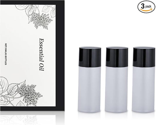 Smart Car Air Fresheners Refill Essential Oils 3PCS, Automotive Scent Dispenser Rechargeable Aromatherapy Diffuser Vent Clip for Cars, 3 Adjustable Modes (Aromatherapy Oil 3PCS)