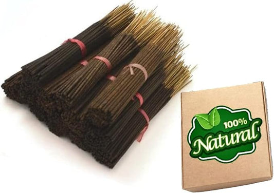 Yajna-Patchouli-Incense-Sticks 100%-Natural-Handmade-Hand-Dipped Organic-Chemicals-Free for-Purification-Relaxation-Positivity-Yoga-Meditation The-Best-Woods-Scent (500 Sticks (750GM))