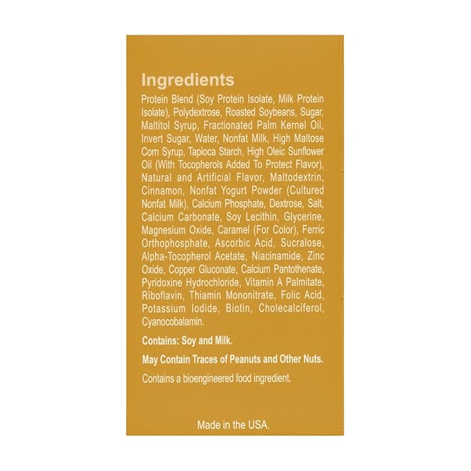 Nutmeg State Nutrition High Protein Bars, 7 Servings Per Box (1 Box (7 Servings), Cinnamon)