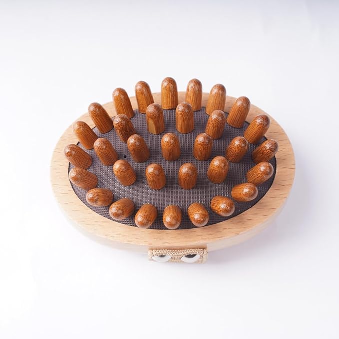 4Pcs Wood Therapy Massage Tools Lymphatic Drainage Massager Wooden Massager Body Sculpting Tools for Body gua sha,Anti-Cellulite,Pain Relief