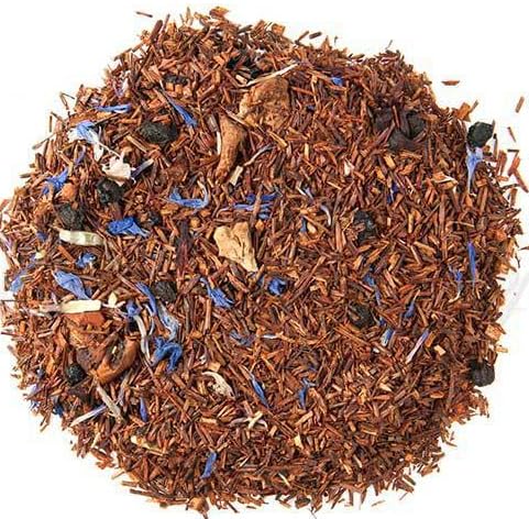 Denise's Fine Tea, USDA Organic, Blueberry Bang Rooibos, Flavored Rooibos Tea, Caffeine-Free, Loose Leaf (100g)