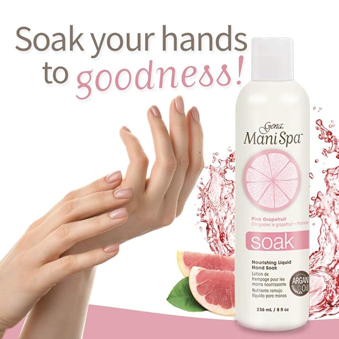 Gena Mani Spa Massage Lotion - Deep Moisturizing Body Lotion for Massages Therapy with Argan Oil, Massage Cream for Hands, Feet & Body, 16 fl oz