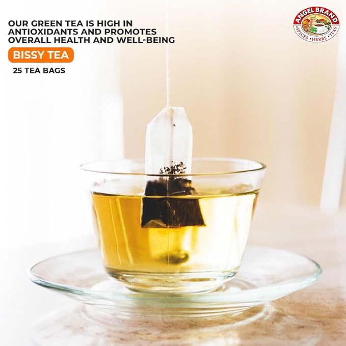 Angel Brand Green Tea 25 – Green Tea for Energy and Refreshment Rich in Nutrients with Wide Range of Health Benefits