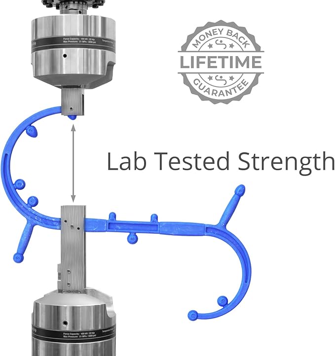 Body Back Buddy Elite - Improved Design- Versatile Handheld Massage Stick for Full Body Muscle Pain Relief - Professional Grade Trigger Point Massage Cane (Blue Elite 2.1)