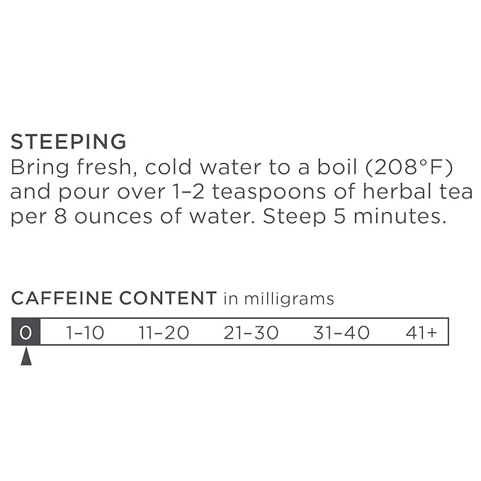 Tea Forte Serenity Premium Organic Loose Leaf Caffeine-Free Herbal Tea Blend Canister, Makes 35-50 Cups