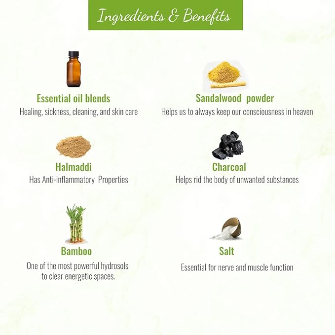 Soul Sticks Aztec Cinnamon Resin Incense Sticks, 90 Hrs Burn Time – 100% Natural, Hand-Rolled & Slow-Burning 6 Pcs| Artisan Blend for Yoga, Meditation, Relaxation, Aromatherapy (SweetGrass)