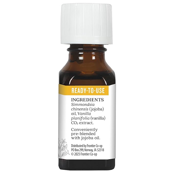 Aura Cacia Essential Oil, Uplifting Vanilla, 0.5 fluid ounce