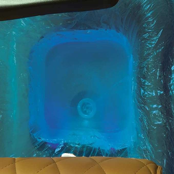 ForPro Professional Collection Spa Liners, Fit All Pedicure Spas, Disposable Pedicure Liners, Blue, 100-Count