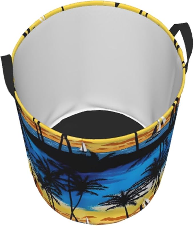 Laundry Basket Set Up Collapsible Large Capacity, Dirty Clothes Basket Durable Lightweight Hamper With Handles Ideal For Clothes,Toys Home OrganizationSize19.6in X 15.7,in63L