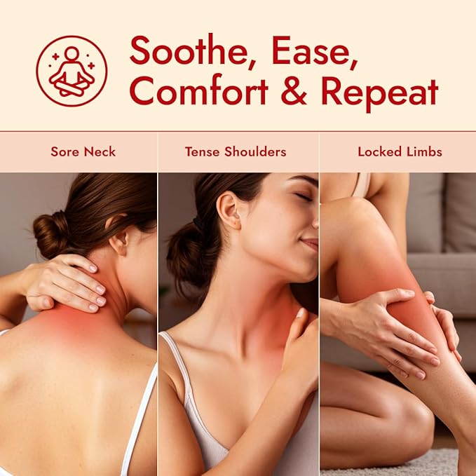 H'ana Relaxing Massage Oil - 6.76 Fl Oz - 100% Pure Natural for Vanilla Body Spa Quality, Calming, Sore Muscle Massage Oil with Moisturizing - Men and Women