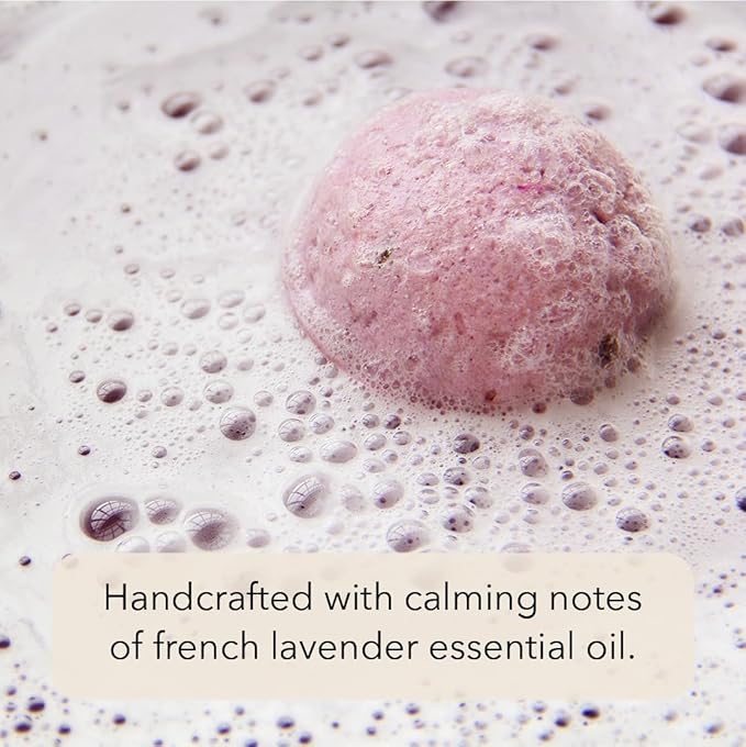 PACHA SOAP Co. Bath Bomb Cards, BFF 4-Ever, 3-Pack - Scents of French Lavender, Hearts, Nourishing, Moisturizing, Naturally Derived & Handcrafted in The USA
