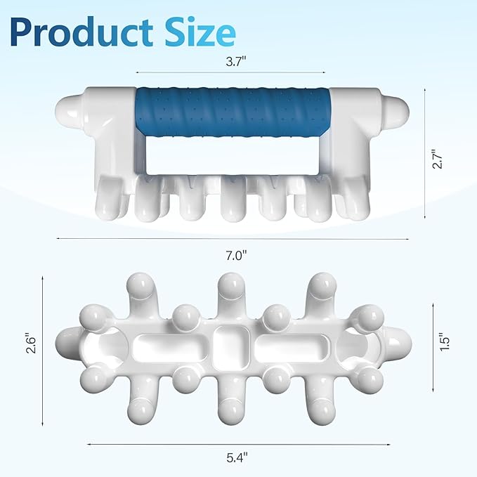 Fascia Massage Tool Blaster for Cellulite,Handheld Myofascial Release Tool for Deep Tissue Massage,Trigger Point Massage Tool for Manual Massage of Neck & Back