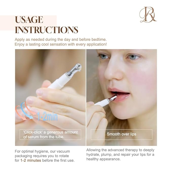 Decoder Moisturizing Natural Nourishing Lip Oil for Women | Squalane + Sea Buckthorn + Jojoba + Camellia Oil – Long-Lasting Moisture, Anti-Chap, Glossy Finish & Lip Line Reduction (5)