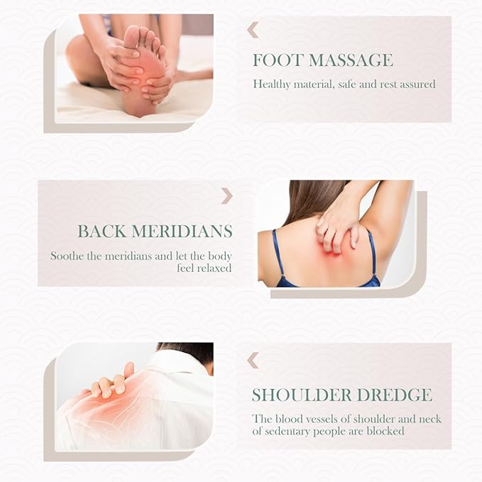 balacoo Rose Quartz Gua Sha Scraping Massage Tool: Natural Jade Gua Sha Massage Tool for Face Neck Body Acupressure and Circulation Promotion (Pink)