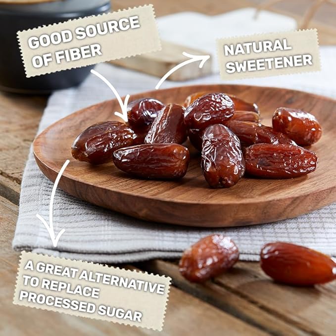 Happy Village Organic Soft Dried Pitted Dates On the Go – 3 Bags (15 Individual Portion Packs) | Healthy, Organic, Non-GMO, Vegan, Kosher, Gluten-Free Snack Packs