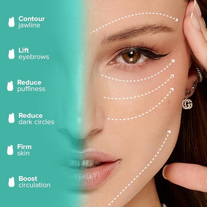 Contour Gua Cube - Gua Sha Face Massage Tool - Ice Roller for Sculpting, De-Puffing & Lymphatic Drainage - Face Ice Roller & Massager - Compact Skin Care Tools for Daily Skincare & Travel - Jade