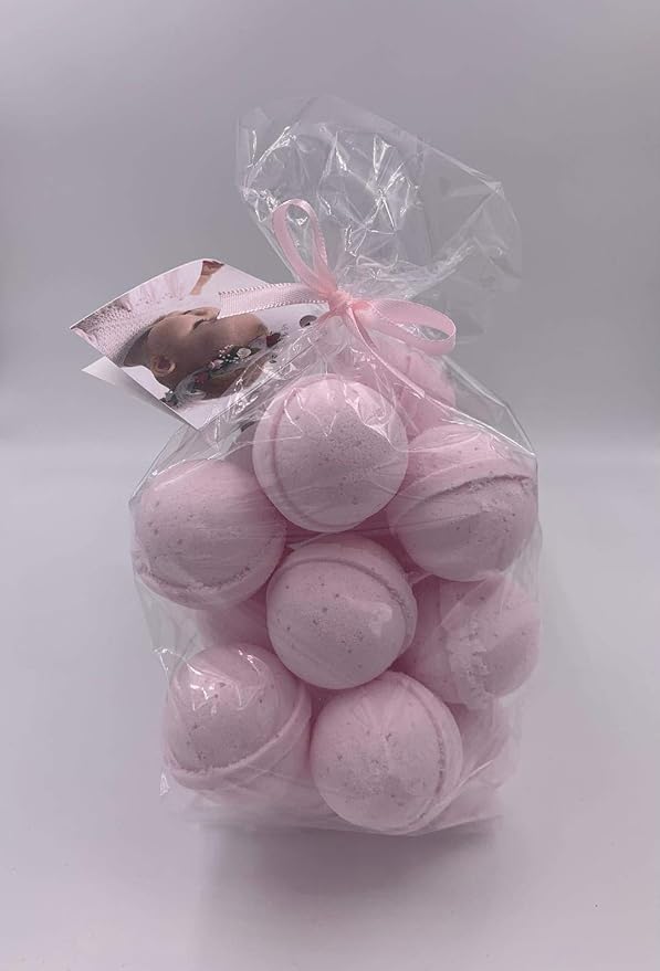 Spa Pure One Thousand Kisses Bath Bomb Fizzies with Shea Butter - Ultra Moisturizing and Best for All Skin Types - Each 1 oz - (14 Count in Pack 1)