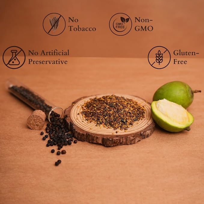 Flaxseed Power Blend 4.93 oz (140g) – Authentic Indian Mukhwas/Mouth Freshener & Healthy Snack with Flaxseeds,Dry Mango Seeds & Sesame Seeds – Sugar-Free,Vegan, No Tobacco,No Artificial Preservatives