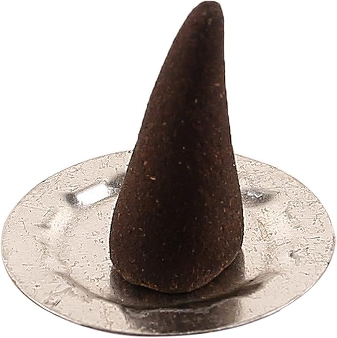 Yajna Citronella 100%-Natural-Incense-Cones Handmade-Hand-Dipped Organic-Chemicals-Free for-Purification-Relaxation-Positivity-Yoga-Meditation The-Best-scents (60 Count)