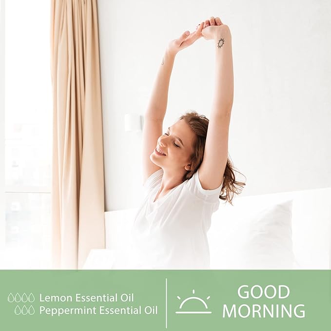 PHATOIL 1.01FL.OZ Lemon Essential Oil, Pure Aromatherapy Essential Oils for Diffuser, Humidifier, Scented Oils for Soap, Candle, Bath Bombs Making(30ML)