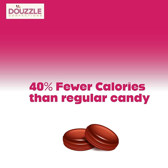 DOUzzle Sugar Free Hard Coffee Candy, Made with Real Coffee (1 Pack) Individually Wrapped - Healthy Low Calorie Snack, Gluten Free, Nut Free - Kosher Parve