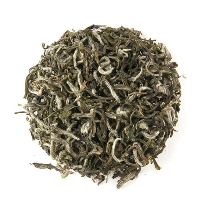 White Monkey Paw Green Tea - 2oz | Loose Leaf Chinese Tea | Handcrafted Delicate Tea from Wuyi Mountains, Fujian | Premium Early Spring Harvest | Rare Artisan Green Tea