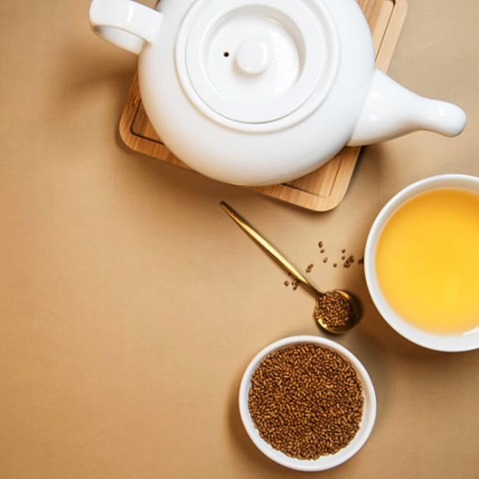 Damtuh Tartary Buckwheat Tea – Nutty & Refreshing Herbal Tea, Caffeine-Free, 100 Tea Bags (1.5g each)