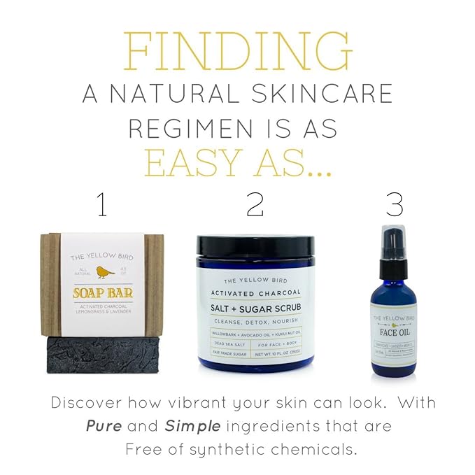 Activated Charcoal Face & Body Scrub – Natural Deep Cleansing Exfoliator for Smooth, Soft Skin – Gentle Salt & Sugar Scrub for Armpit & Foot Detox – For Men & Women – Made in USA