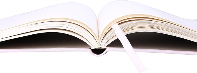 Eccolo Large Lined Journal Notebook, Hardbound Cover, Writing Journal, 256 Ruled White Pages, Ribbon Bookmark, Lay Flat, Desk Size for Work or School, Gold Foil Marble (Pink, 8x10 inches)