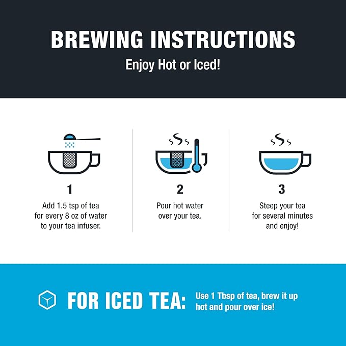 Tiesta Tea - Lavender Chamomile | Loose Leaf | Soft Chamomile Herbal Tea | Premium Non-Caffeinated Blend | Make Hot or Iced & Brews Up to 50 Cups | 12 Ounce Refillable Tin, Pack of 6