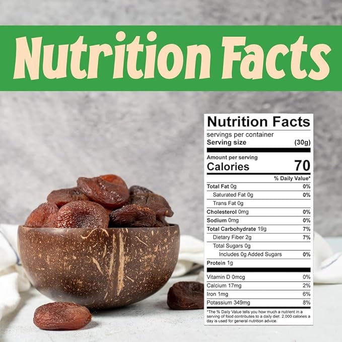 Sincerely Nuts – Organic Dried Turkish Apricots | Five LB Bag | Healthy Pitted Apricot Fruit | Raw Vegan Snack | Dehydrated and Unsulfured | Sweet Gourmet Snacking Food | Kosher and Gluten Free
