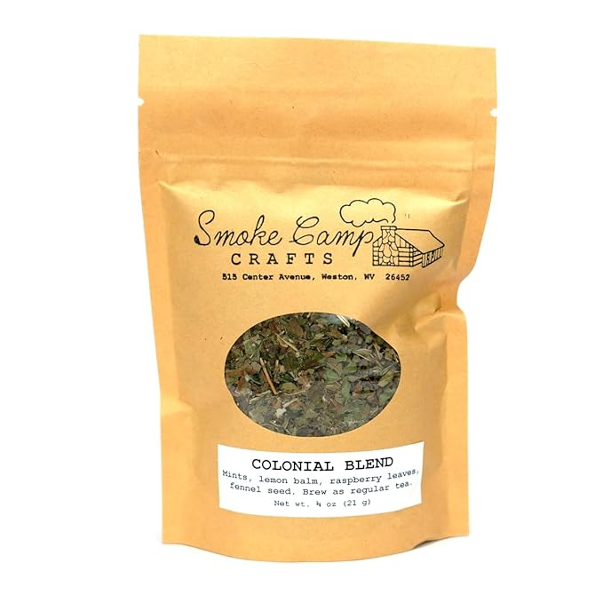 Smoke Camp Crafts Herbal Tea Blend - Colonial Tea Blend, 3/4 oz (21 g)