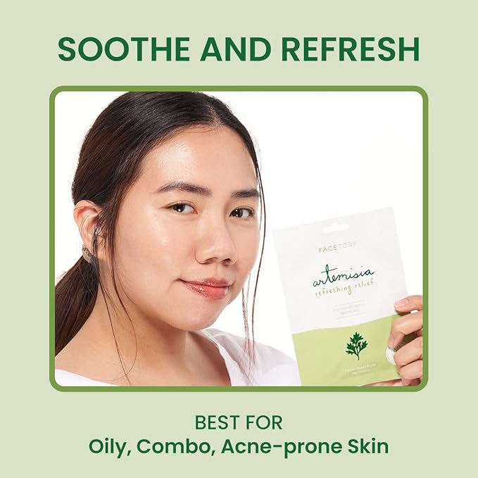 FACETORY K-Beauty Sheet Mask Gift Set β 15 Premium Korean Face Masks in Stylish Gift Box | Hydrating, Brightening & Soothing Skincare Variety Pack