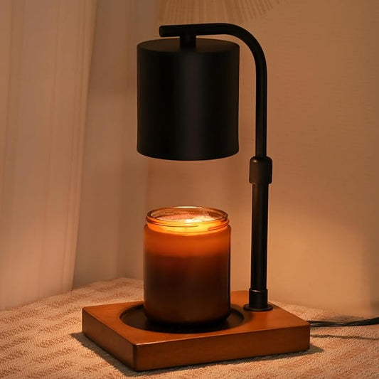 Candle Warmer Lamp Timer - Electric Adjustable Candle Lamp Warmer, Birthday Gifts for Women, for Mom, House Warming Gifts New Home, Candle Warmer for Jar Candles with 2 Bulb