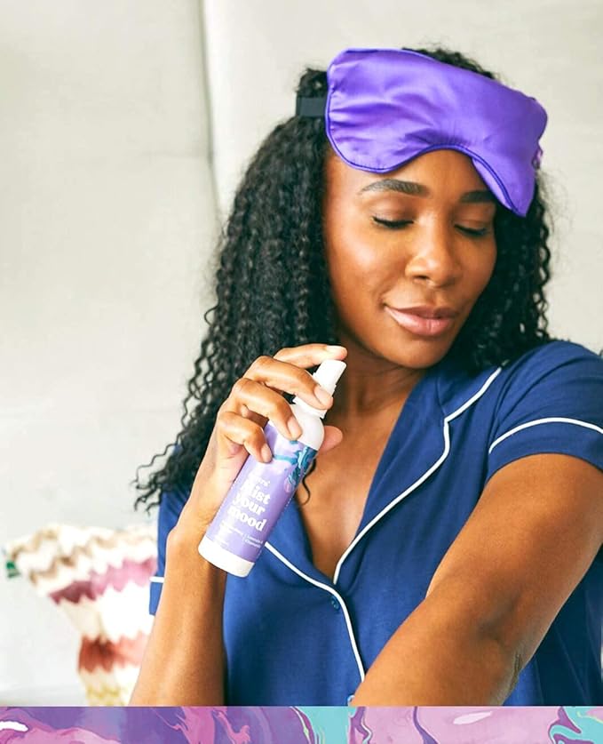 ASUTRA Multi-Use Essential Oil Aromatherapy Pillow Spray (Lavender & Chamomile), 4 fl oz Aluminum Bottle – Mist for Face, Body, Rooms & Linens – Car, Fabric, and Bathroom Freshener