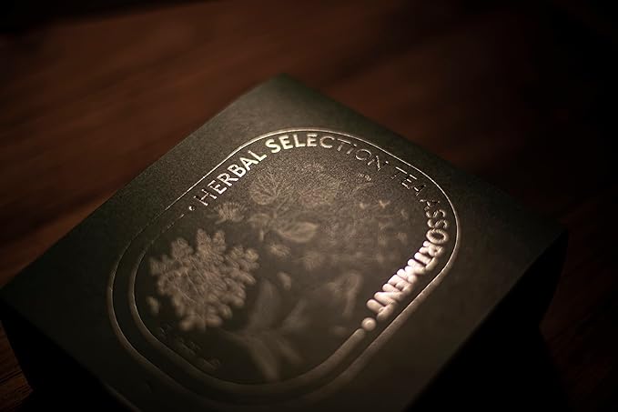 ACORUS Herbal Selection Tea Set, Natural Herbal Tea Variety Pack, Assorted Tea Box, Tea Gift Set of 4 Different Teas, Herbal Tea Sampler of 56 Tea Bags Individually Wrapped