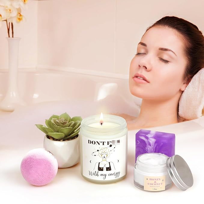 Care Package for Women, Self Care Gifts for Women Basket, Gifts for Womens Birthday Unique, Stress Relief for Mom/Wife/Friends, Witchy Gift, Divorce Breakup Gifts, Spa Gift Mother Day, Birthday