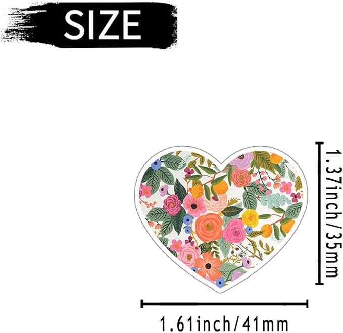 6 Pcs Heart Car Air Fresheners Vents Clips, Cute Heart Car Decor, Floral Scent, Red