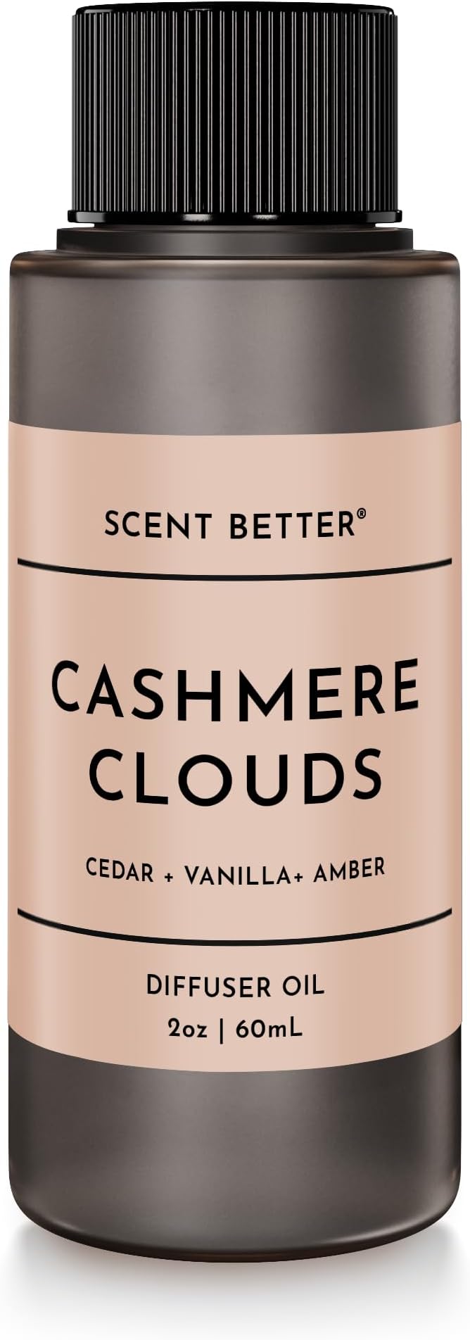 Scent Better Cashmere Clouds Aroma Essential Oil Blend: an Aromatherapy Blend of Cedar, Vanilla, and Amber for Ultrasonic Diffusers & Nebulizers (2 Fl Oz, 60 mL)