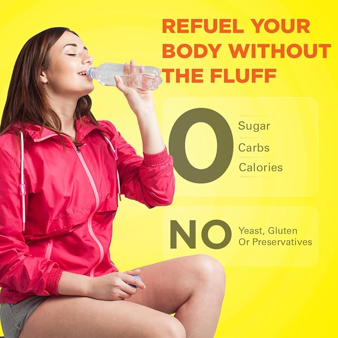 Keto Vitals Tropical Keto Electrolytes Powder No Sugar - Electrolytes with Potassium, Magnesium, Sodium, & Calcium - Sugar Free Electrolyte Powder Packets Drink Mix & Hydration Powder, 30 Servings