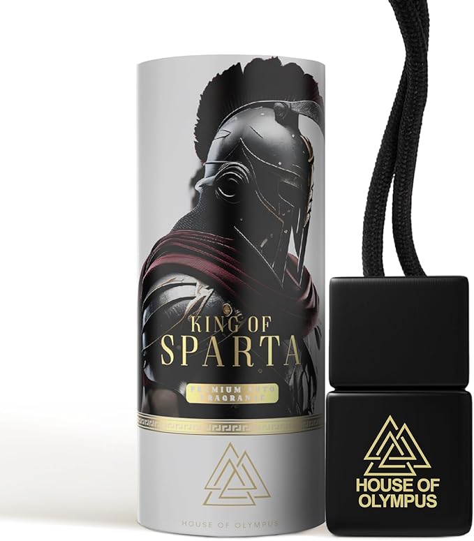 Car Air Freshener Gift Set | 100% Natural Essential Oils | Luxury Car Scent by House of Olympus | Made in USA